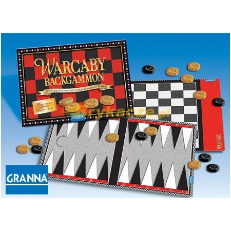 WARCABY + BACKGAMMON Granna