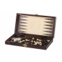 SZACHY + BACKGAMMON + WARCABY  27 cm