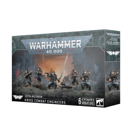 ASTRA MILITARUM Krieg Combat Engineeers  Box