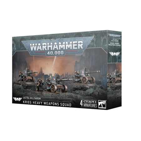 ASTRA MILITARUM Krieg Heavy Weapons  Squad Box
