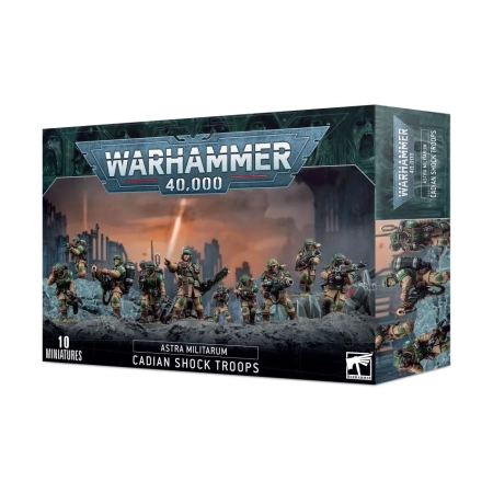 ASTRA MILITARUM Cadian Shock Troops Box