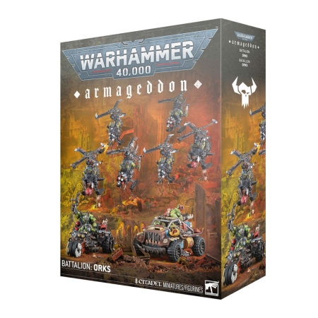 SPACE ORK Battalion Armageddon Box