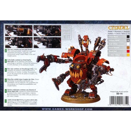 SPACE ORK DEFF DREAD BOX Plastic