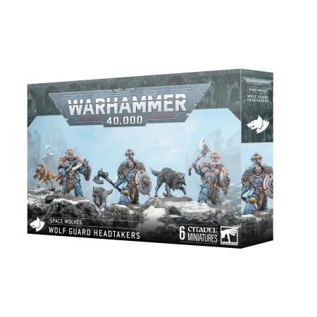 SPACE WOLVES Wolf Guard Headtakers Box
