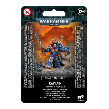 Space Marine Captain in Gravis Armour