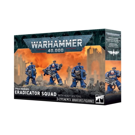 Space Marine Eradicator Squad with Heavy  Bolters Box