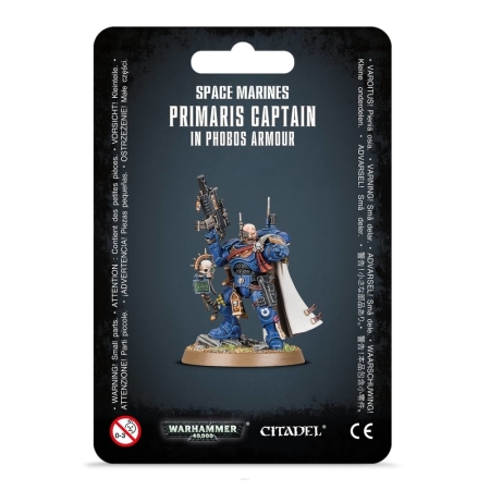 Space Marine PRIMARIS Captain in Phobos  Armour