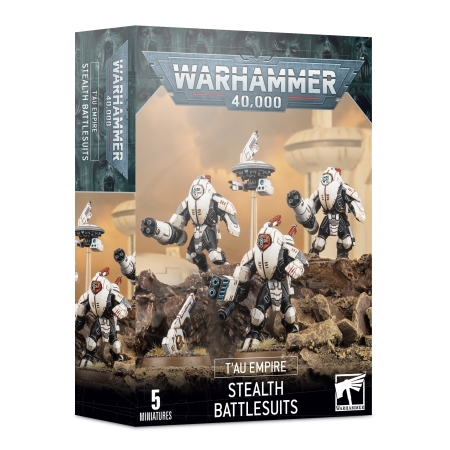 TAU EMPIRE Stealth Battelsuits Box