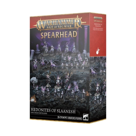 SPEARHEAD Hedonites of Slanesh Epicurean  Revellers Box