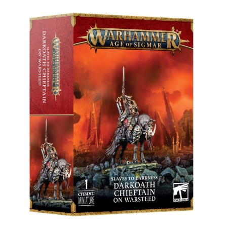 SLAVE TO DARKNESS Darkoath Chieftain on  Warsteed Box