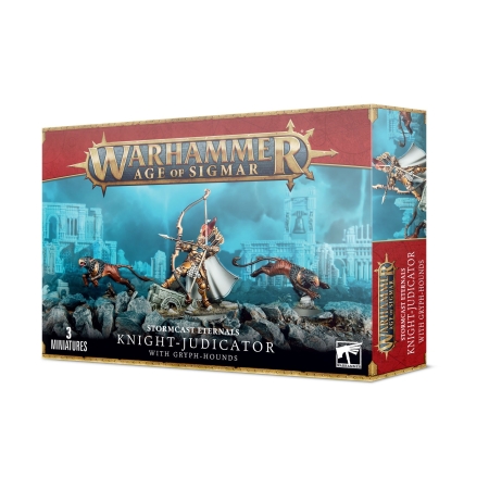 STORMCAST ETERNALS Knight-Judicator with Gryph-Hounds Box