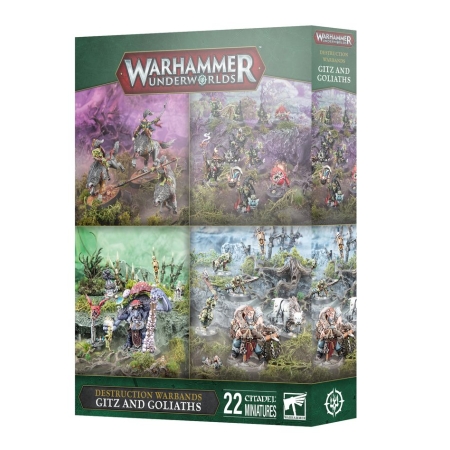 WARHAMMER UNDERWORLDS Gitz and Goliaths  Box
