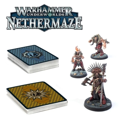 WARHAMMER UNDERWORLDS Nethermaze Gorechosen of Dromm Box