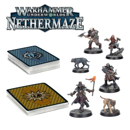 WARHAMMER UNDERWORLDS Nethermaze Hexbanes Hunters Box
