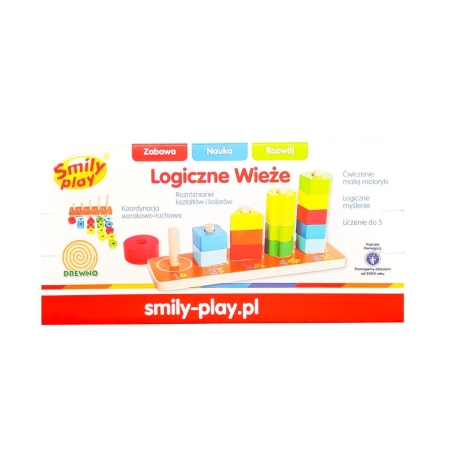 LOGICZNE WIEŻE Smily Play
