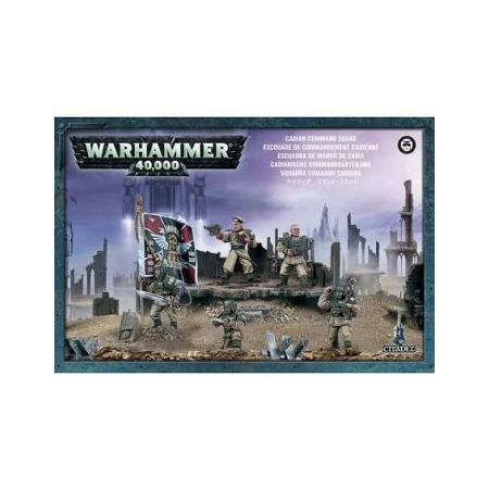 ASTRA MILITARUM Cadian Command Squad Box
