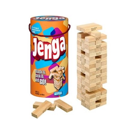 JENGA POMARAŃCZOWA Hasbro