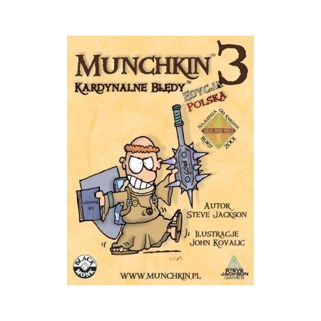 MUNCHKIN 3 Kardynalne Błędy