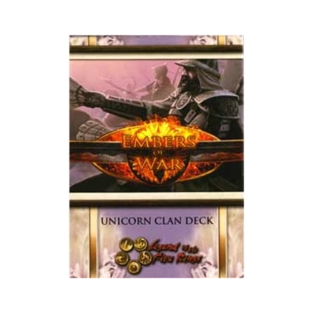 L5R EMBERS OF WAR STARTER DECK Unicorn